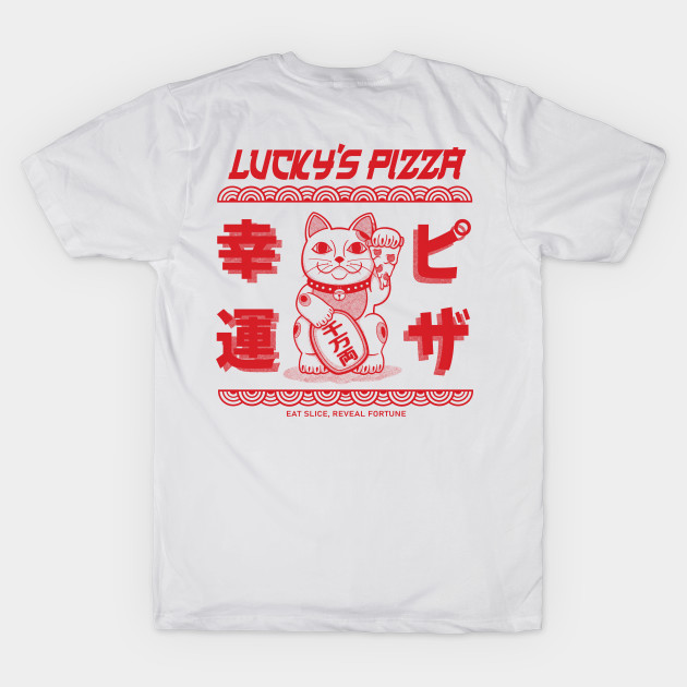 Lucky's Pizza by gubbydesign